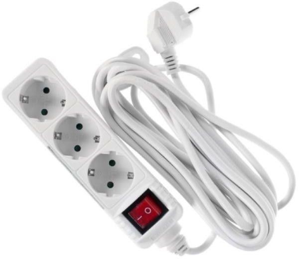 HBF Bellight 3 GNIAZDA 1,5M LISTWA ZASILAJĄCA z/u WYŁĄCZNIK 13163421 13163421