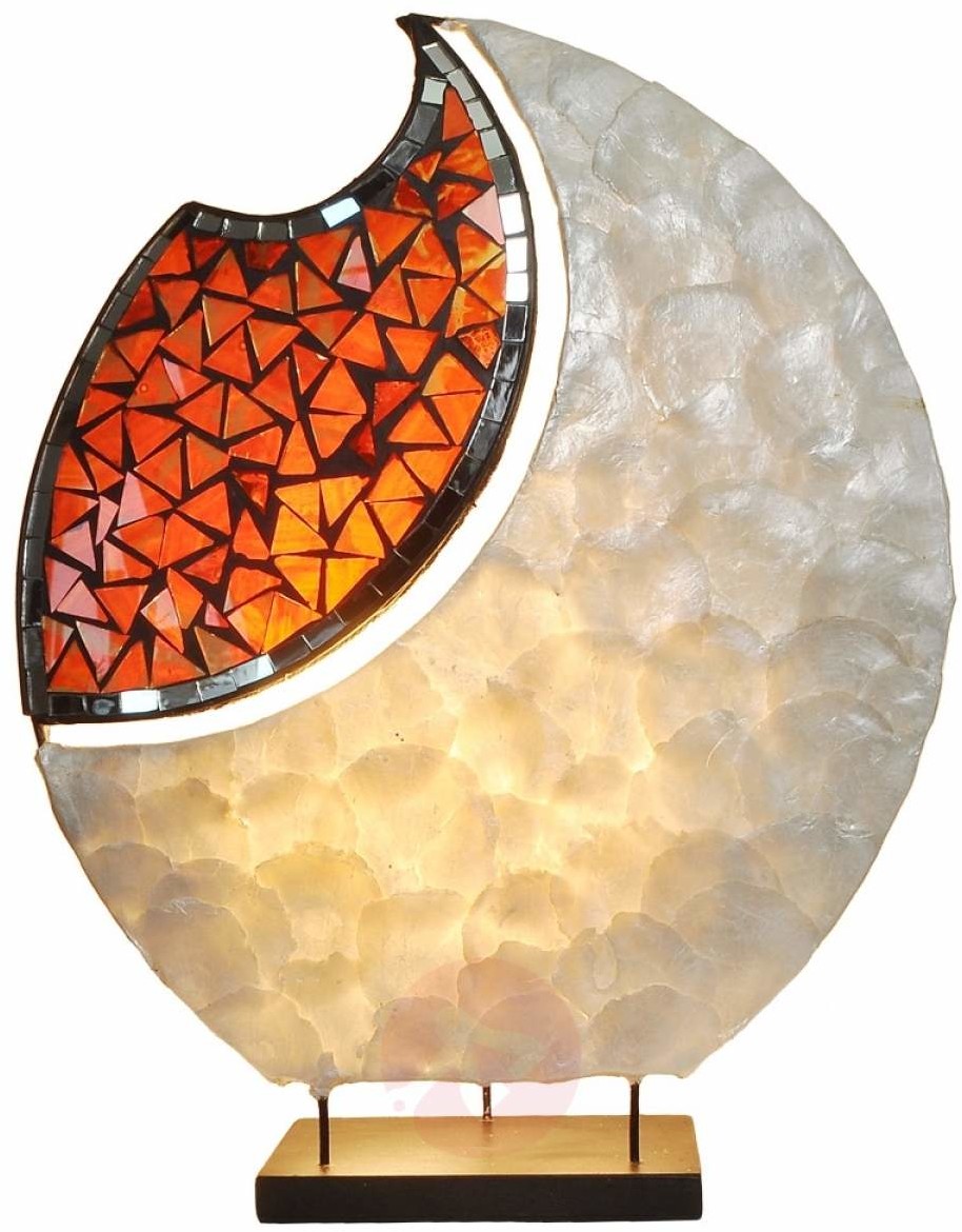 Woru Ozdobiona lampa stołowa YOKO