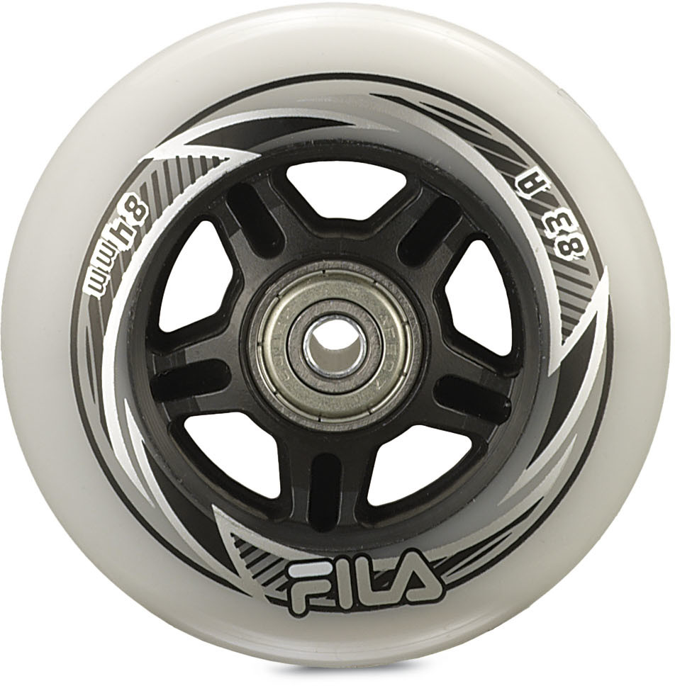 FILA Wheels 90Mm/83A White