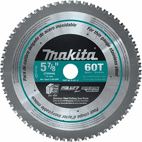 Makita ostrze do piły Inox 150 X 20 X 60Z, B-47058 A-96110