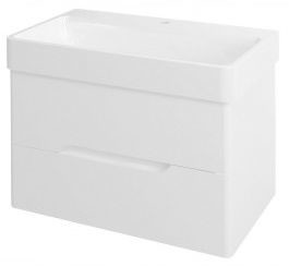 Sapho MEDIENA szafka umywalkowa 77x50,5x49cm, kolor biały matowy/biały matowy MD080