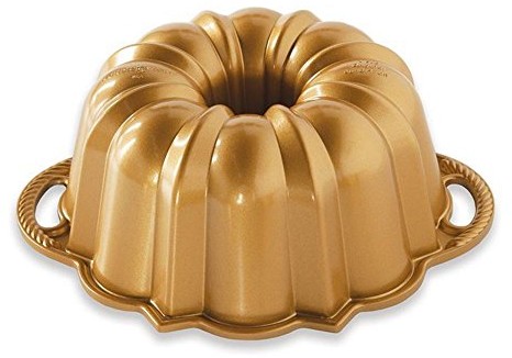 NordicWare Nordic Ware  forma do pieczenia  forma do ciasta  6 Cup  aluminium  złota NW-51277