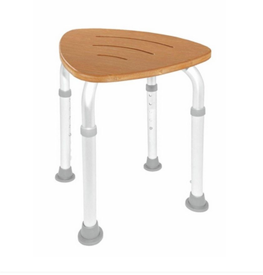 PDS CARE Taboret kąpielowy drewniany PLS063