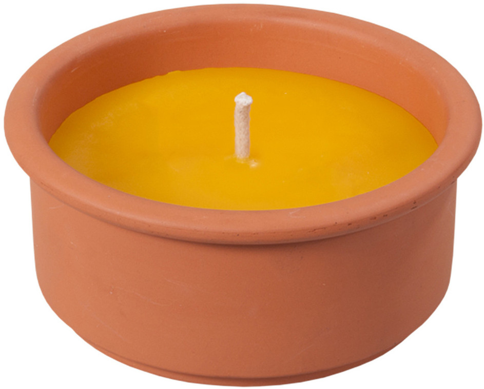 Świeczka odstraszająca owady citronela 15 cm