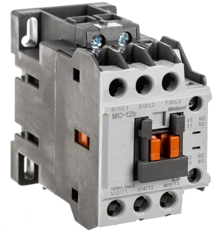 ANIRO LSIS Stycznik 12A 3P 5,5kW 24V AC 1Z1R MC-12b 24VAC 1a1b 12B 24VAC AB