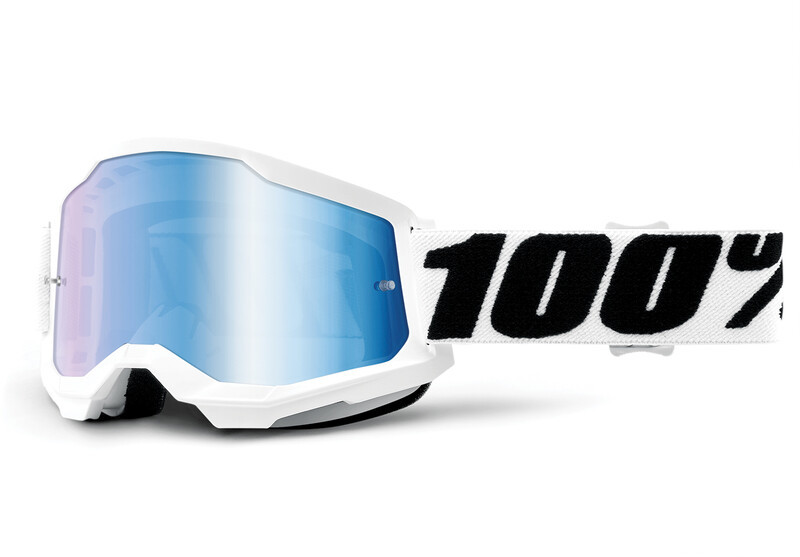 100% 100% Strata Anti-Fog Goggles Gen2, everest/mirror  2021 Gogle HU-GOG-0054/1353/unis
