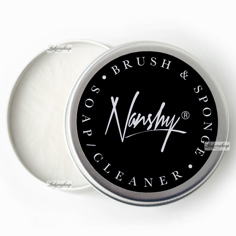 Nanshy Nanshy - VEGAN BRUSH & SPONGE CLEANING SOAP - Mydło do czyszczenia pędzli i gąbek do makijażu