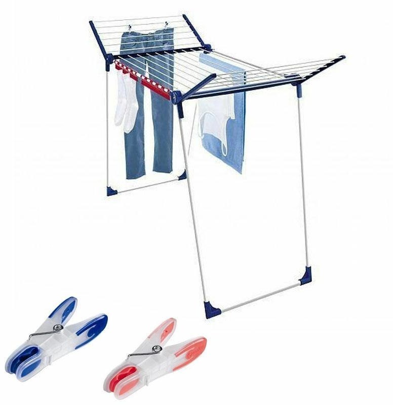 Leifheit Zestaw Suszarka Pegasus 180 81514 + Klamerki 85660 Zes000036