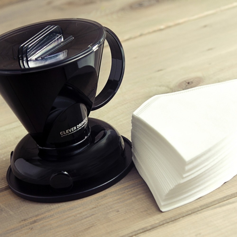Clever Coffee Clever Coffee Dripper New Style Clear  L: 1-4 filiżanki