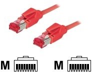 Tecline 71810r Category 6 A Patch kabli Ethernet (S/FTP, PiMF, EIA/TIA, Class EA, 10 m) Czerwony 4048889013168