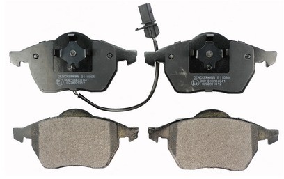 DENCKERMANN Zestaw klocków hamulcowych, hamulce tarczowe B110864