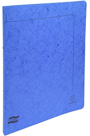 Exacompta 54252E ring zdjęcia (karton Manila firmy, 2 pierścienie, A4) Niebieski 54252E