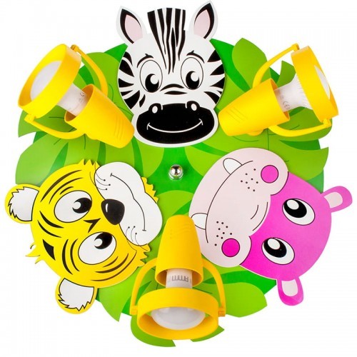 Hellux Safari 3xE14 Lampa sufitowa dziecięca 524.85.20 524.85.20