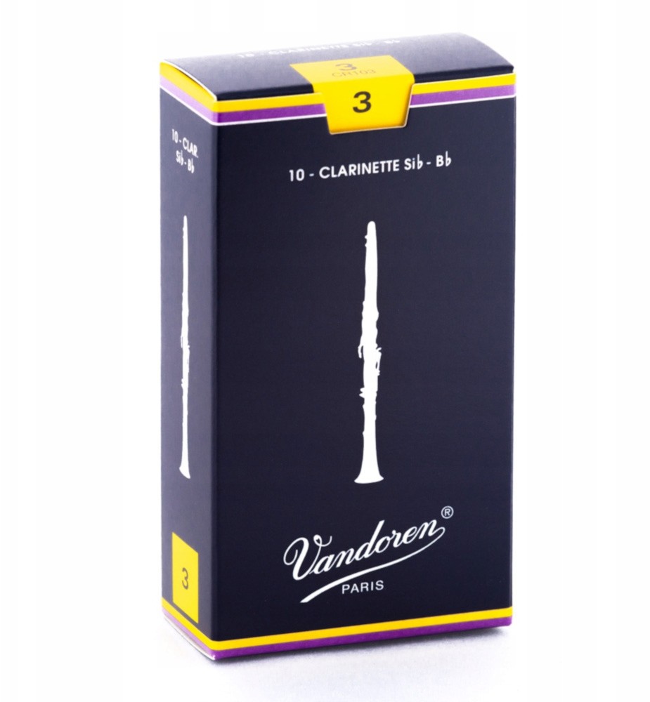 Vandoren Stroik do klarnetu Bb 3 Traditional