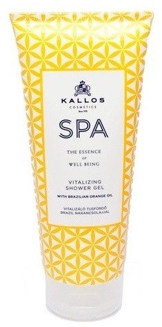 Kallos SPA Rewitalizujący balsam pod prysznic z Brazylijskim olejkiem pomarańczowym 200ml 1234593651