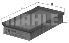 Knecht Filtr powietrza LX 112 LX 112