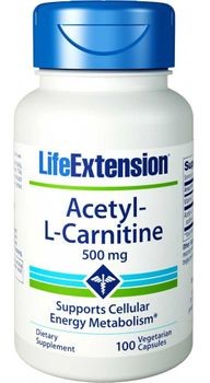 Life Extension Acetyl l-karnityna 100 kapsułek | Life Extension 01524