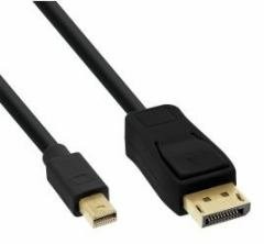 InLine 17134s Mini DisplayPort na kabel, 1,5 m DisplayPort Czarny 17134S
