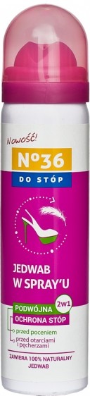 No36 jedwab w sprayu do stóp 75ml