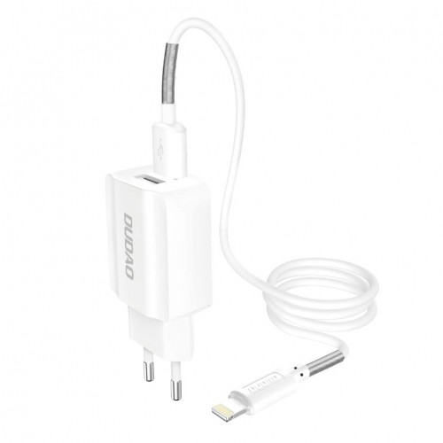 Dudao Dudao Ładowarka EU 2xUSB kabel lightning 2.4A A2EU dudao_20191206131127