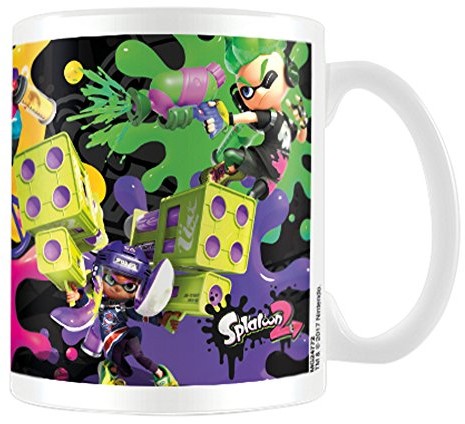 Pyramid Splatoon 2 Mug Splat Attack  International kaliciwirus tazze AFMG24772