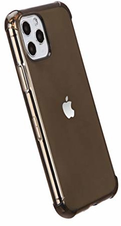 AmazonBasics Amazon Basics etui ochronne na iPhone 11-Pro, TPU (krystalicznie czysta czerń), krystalicznie przezroczyste etui ochronne na smartfon, odporne na zarysowania SP-14997-44446