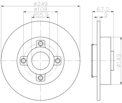TEXTAR (TMD Friction Services GmbH) (TMD Friction Services GmbH) 92133303 92133303
