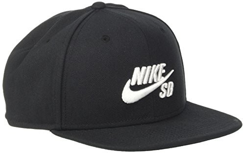 Nike SB Icon Pro czapka z prostym daszkiem, czarny, jeden rozmiar 628683-013