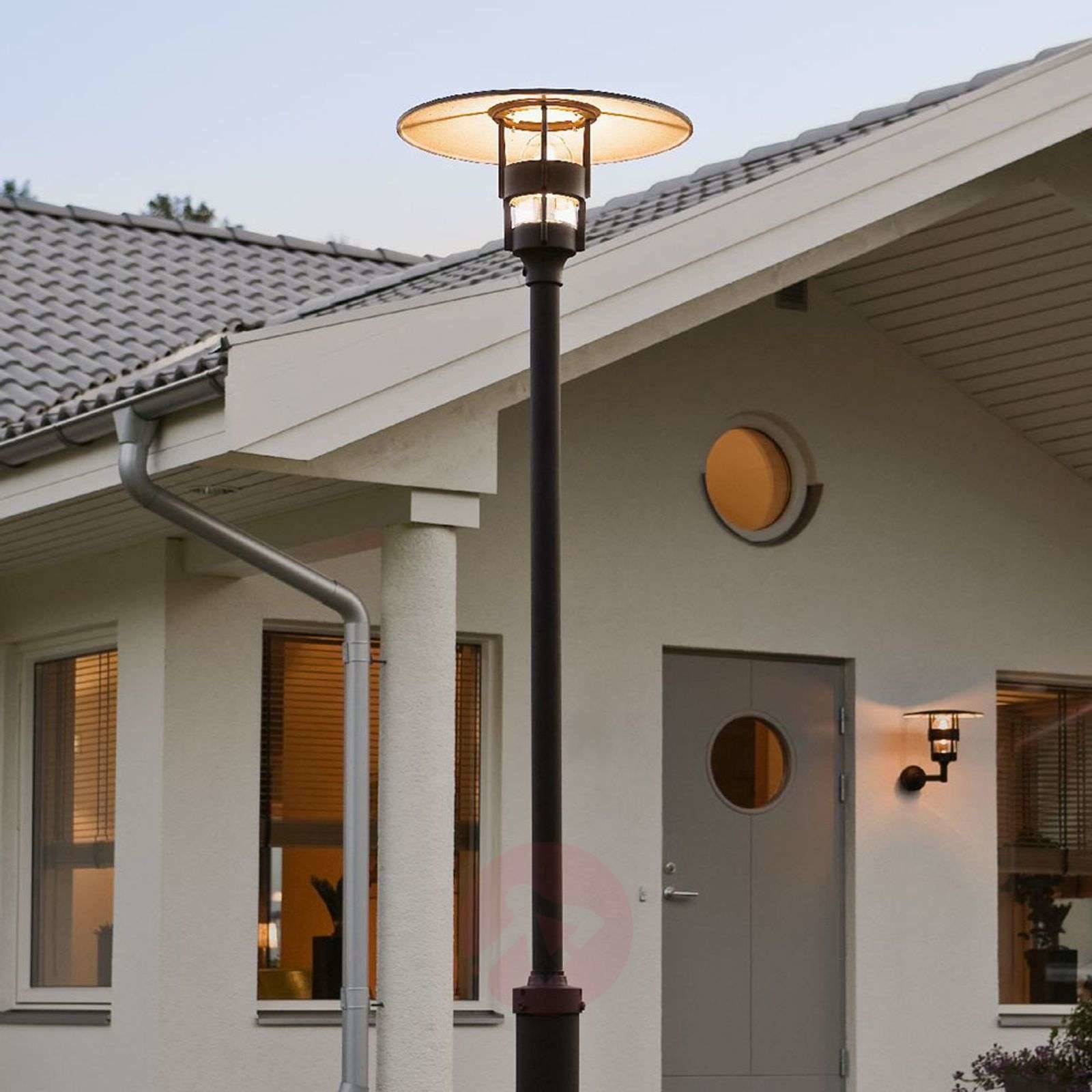 Konstsmide Lampa na maszt Freja, czarna