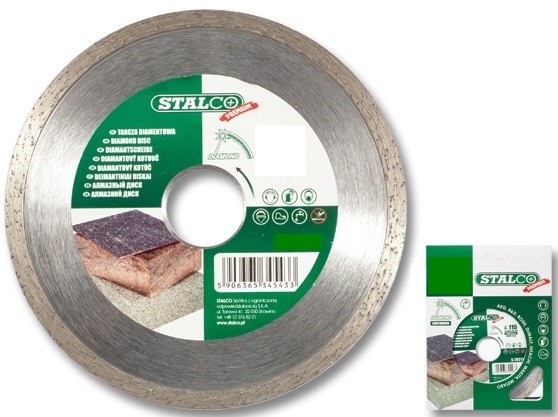 STALCO Tarcza Diamentowa Pełna 180 X 2,4 X 22,23MM