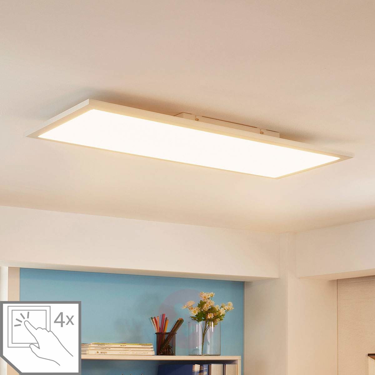 Podłużny panel LED Enja 40 x 80 cm