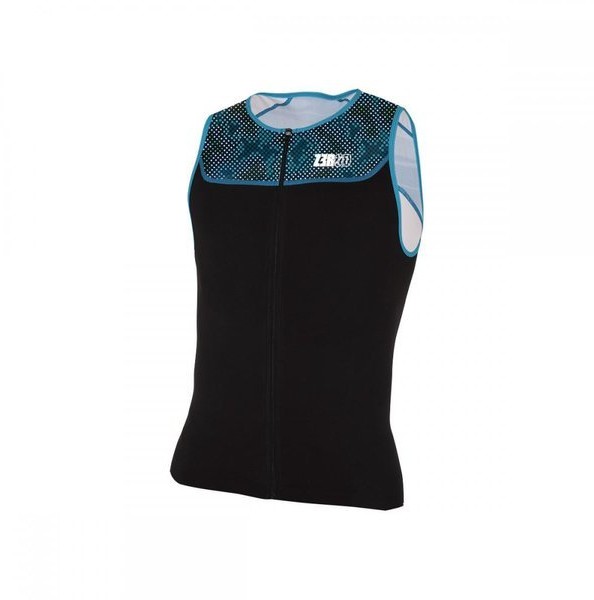 Zerod Koszulka triathlonowa START TRISINGLET 2020 czarno-niebieska