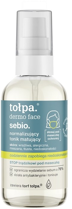 Tołpa normalizujący tonik matujący, 100 ml TSE059