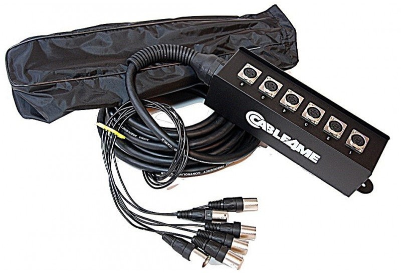 CABLE4me CABLE4me MULTICORE PYTA 6 KANAŁÓW 10M STAGEBOX