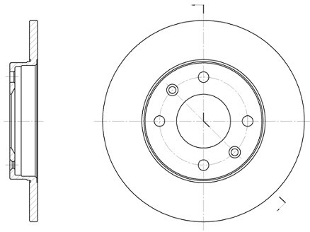 Roadhouse Tarcza hamulcowa 6130.00