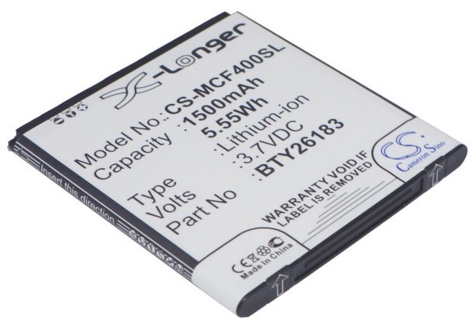Cameron Sino Mobistel Cynus F4 BTY26183 1500mAh 5.55Wh Li-Ion 3.7V