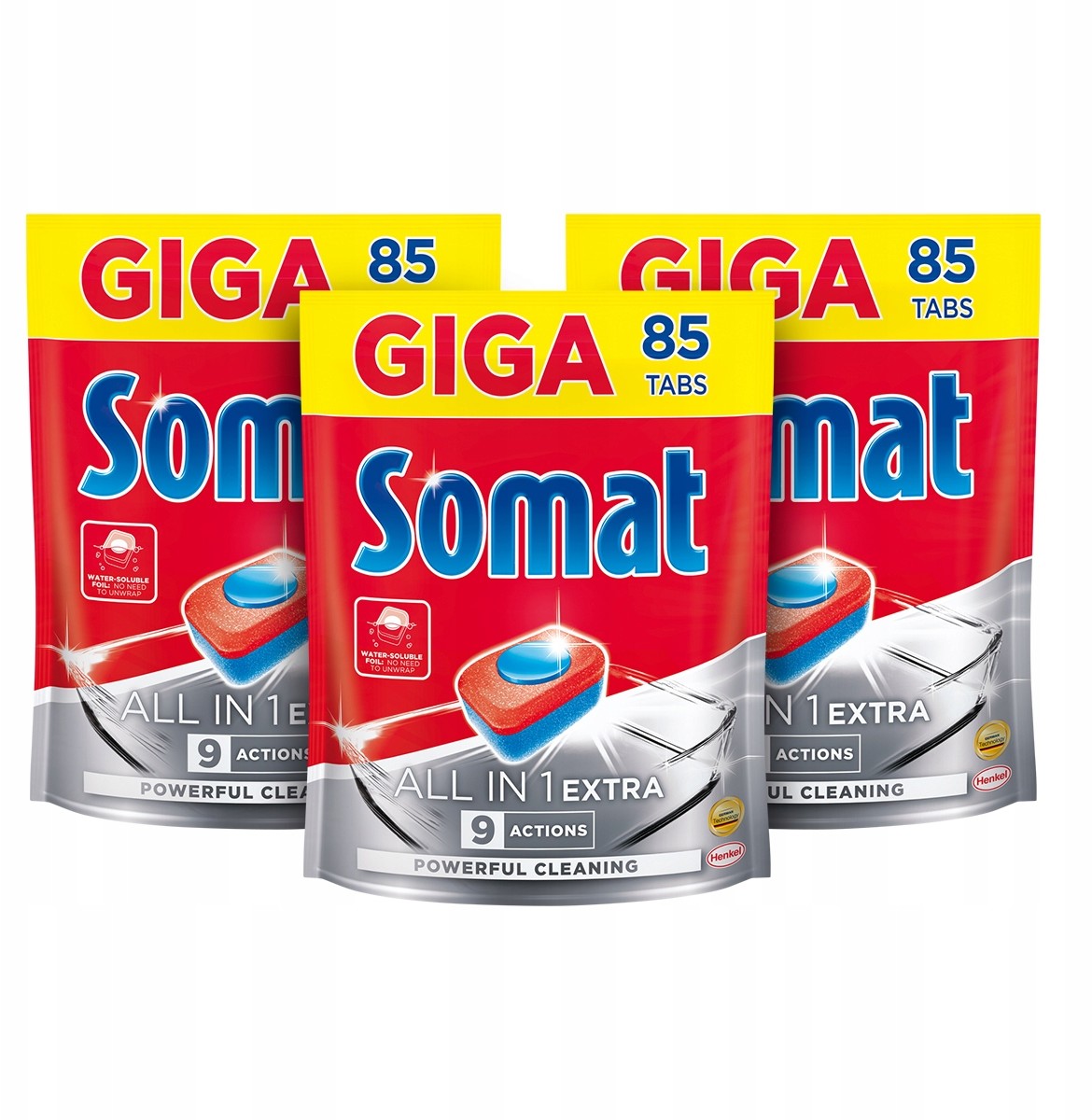 Somat All in 1 Extra Tabletki Zmywarki Giga 85szt