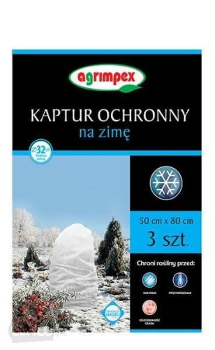 Agrimpex Agrowłóknina Kaptur ochronny na zimę P-50 50x80 cm 3 szt kapag