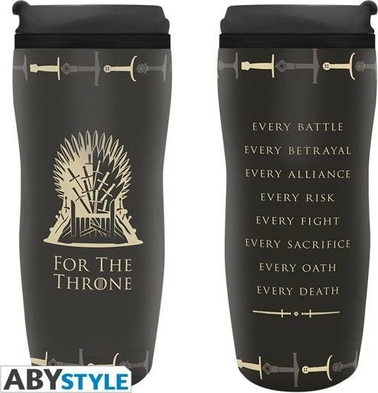 ABYstyle Kubek podróżny/termiczny Gra o Tron "Throne" GW1819