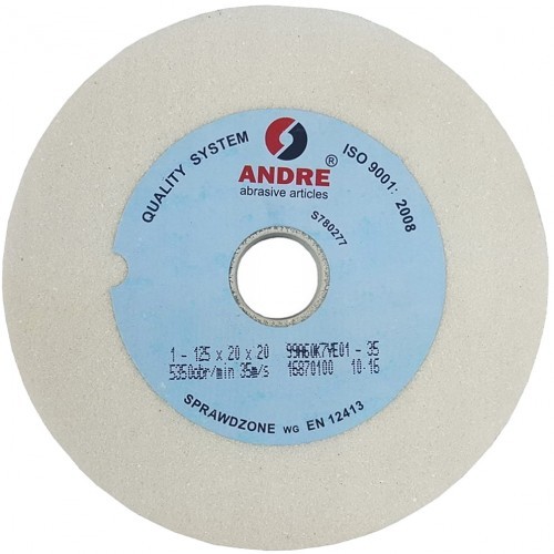 Andre TARCZA ŚCIERNICA CERAMICZNA 1C 125x20x20mm B A510425