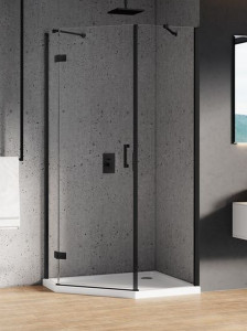New Trendy NEW AZURA BLACK L 100x80 K-0674