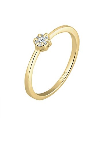 Diamore diamore pierścionek soltaer pierścionek zaręczynowy, z diamentem okrągły  damski rozmiar 52 (16.6) 0606942917 _ 52 0606942917_52
