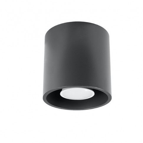 Okrągły plafon LED antracyt - EX538 L6-D15