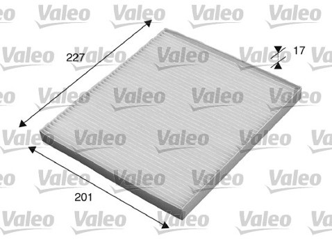 VALEO Filtr, przewietrzanie przestrzeni pasażerskiej 715521