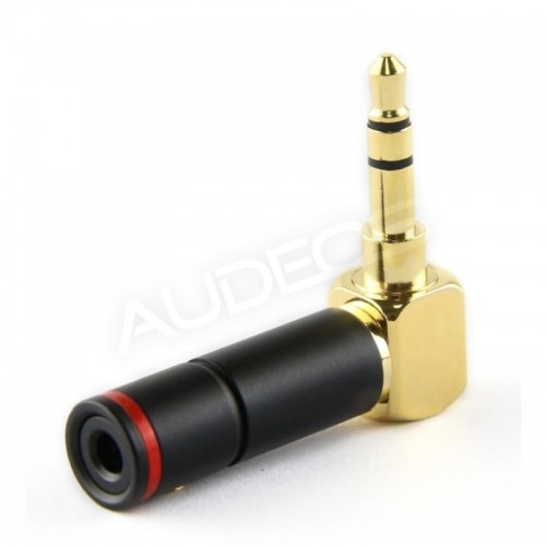 Ranko Ranko REP-300 L kątowy wtyk 3,5 mm stereo rep300l