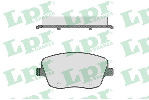 LPR GROUP Zestaw klocków hamulcowych, hamulce tarczowe GROUP 05P817