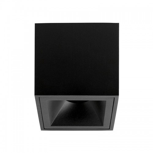 OxyLED CROSTI PERO SQ TUBE Czarna GU10 wys. 9,5cm. Home&Decor Downlight 459161 459161