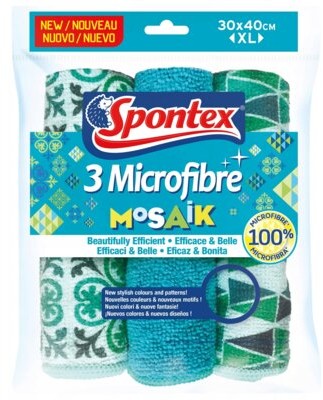 Spontex Ściereczka Mosaik 3 sztuki)