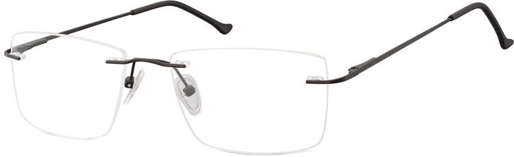Sunoptic Bezramkowe Oprawki korekcyjne 984 czarne 984