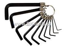 TENG TOOLS Zestaw kluczy trzpieniowych sześciokątnych 105820203